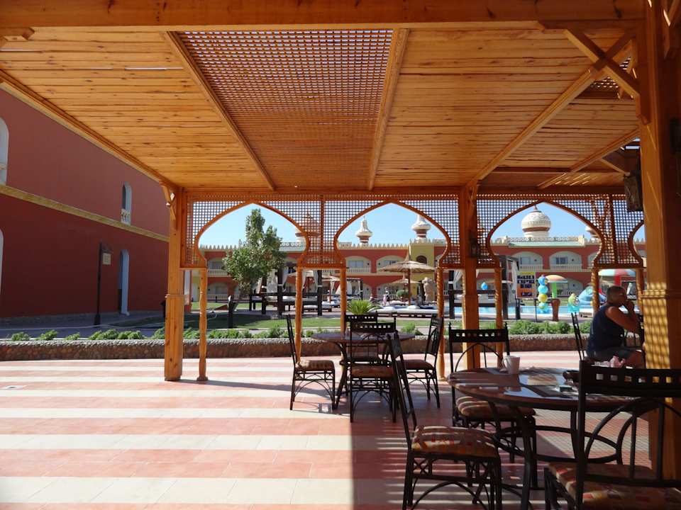 Restaurant Terrasse Pickalbatros Alf Leila Wa Leila Resort - Neverland Hurghada