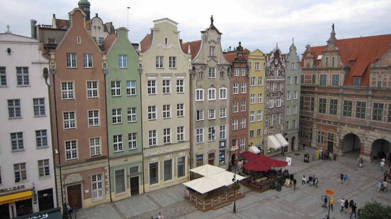 View from Deluxe room #455 Hotel Radisson Blu Gdańsk