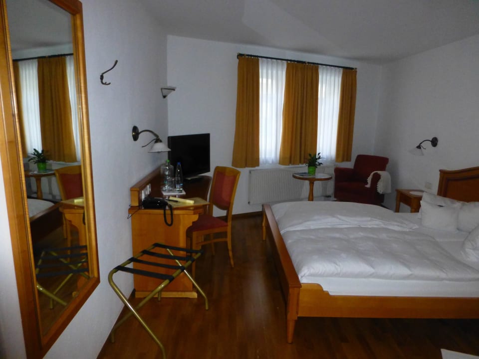 Eines der Zimmer im 1. Stock Hotel Herrenküferei