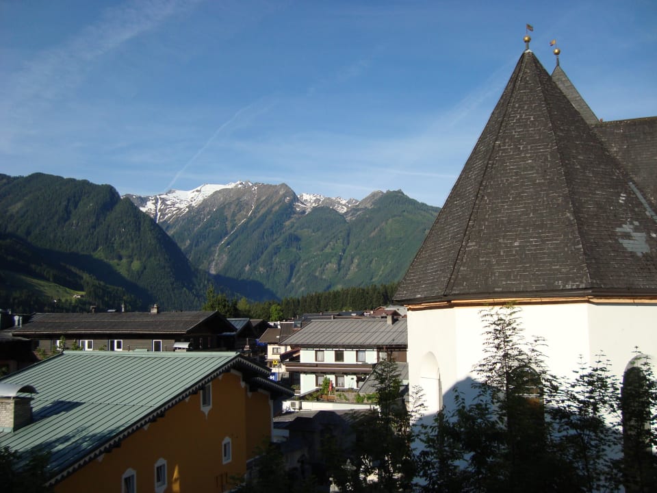 Výhled z pokoje  Hotel Kammerlander