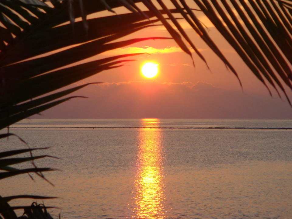 Sonnenuntergang Summer Island Maldives