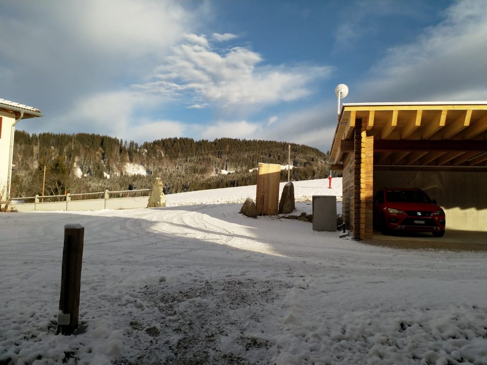 Ausblick Schrofen Chalets Jungholz
