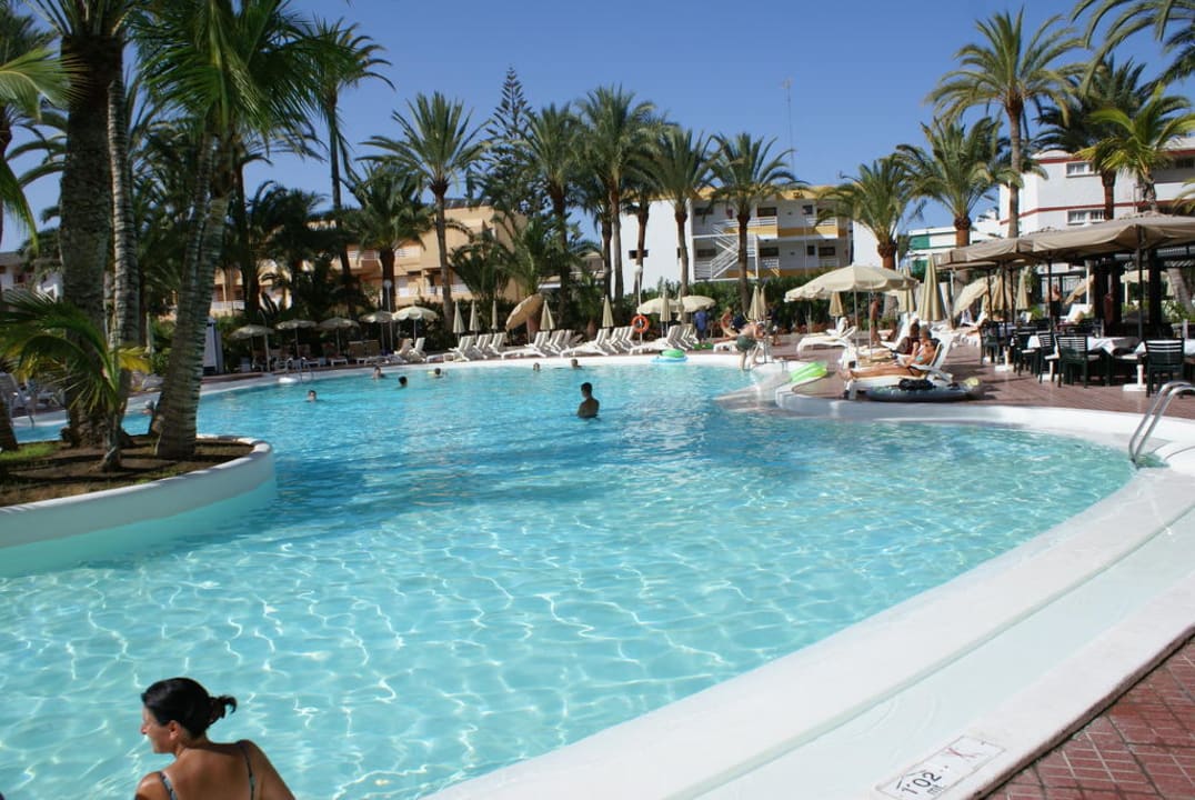 Poolanlage Hotel Riu Palace Palmeras