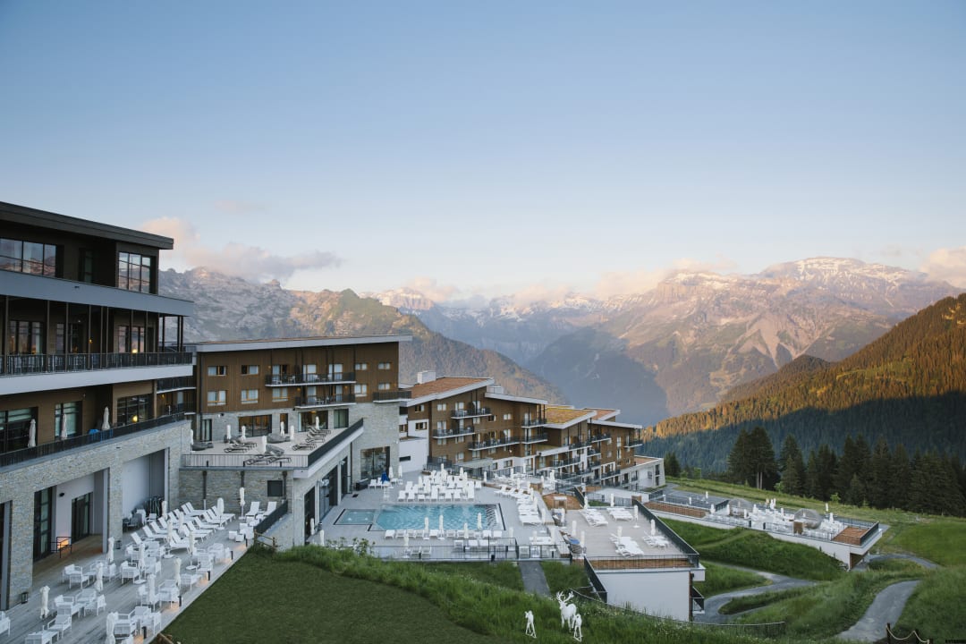 Außenansicht Club Med Grand Massif Samoëns Morillon