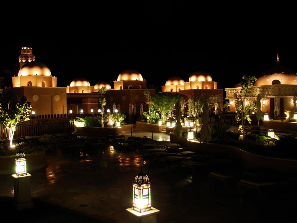 Nachtansicht Grand Waterworld Makadi & Family Star Makadi