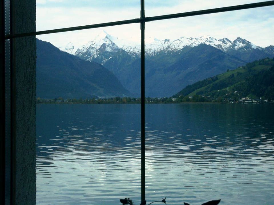 Der Blick morgens vom Frühstücksraum! Hotel Garni Seestrand