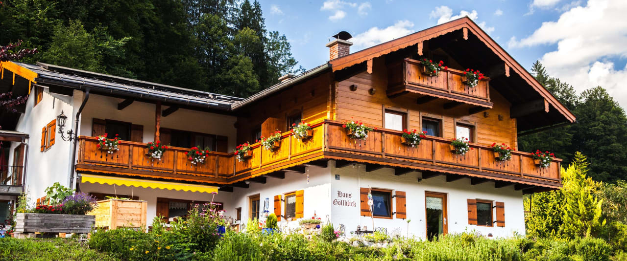 Außenansicht Gästehaus Göllblick