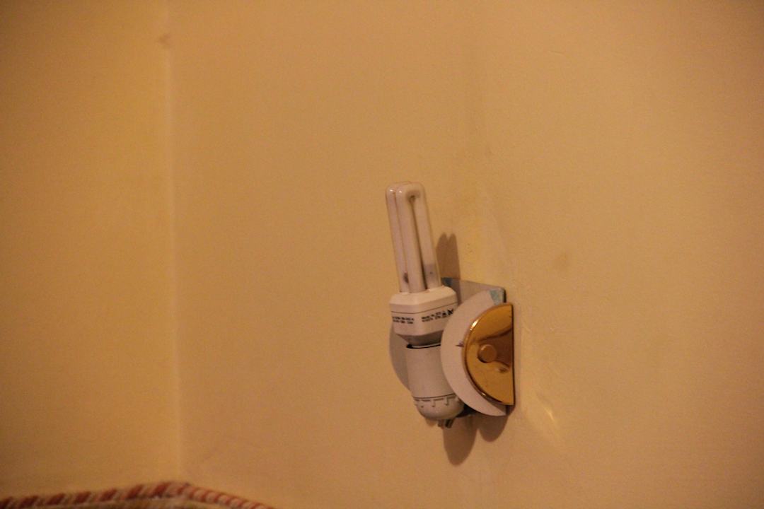 Meine Nachtischlampe Hotel Quisisana