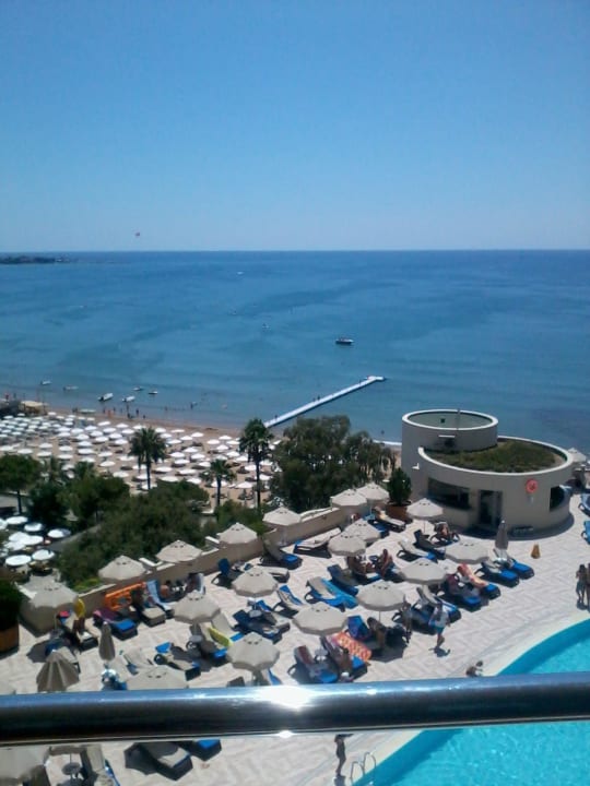 Ausblick aus Zimmer 1628 Melas Resort Hotel