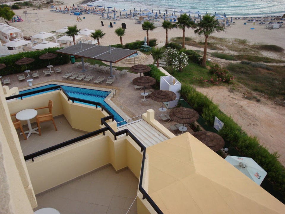 Ansicht aus dem Zimmer Tasia Maris Gardens