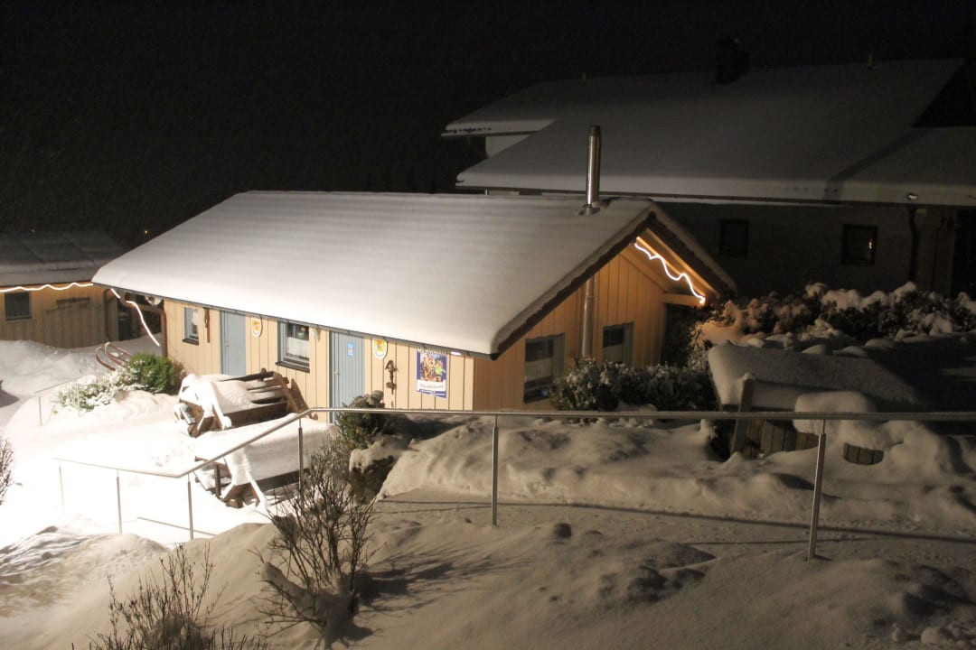 Hüttenappartement Bräualm im Winter Landhaus Arberkristall