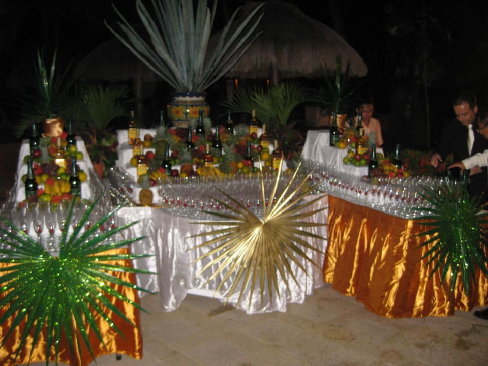 Empfang zum Silvestermenü Hotel Riu Lupita