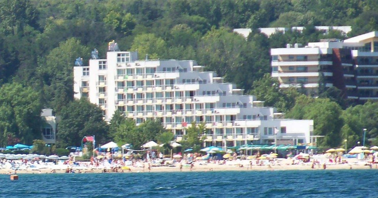 Laguna Beach vom Meer aus Hotel Laguna Beach