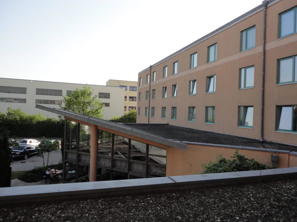 Blick vom Zimmer H+ Hotel Hannover