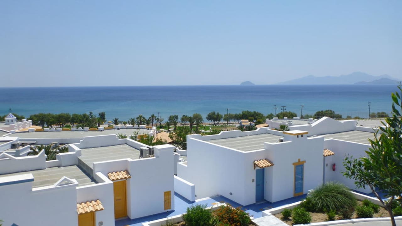 Zimmerausblick in mittlerer Lage Lagas Aegean Village