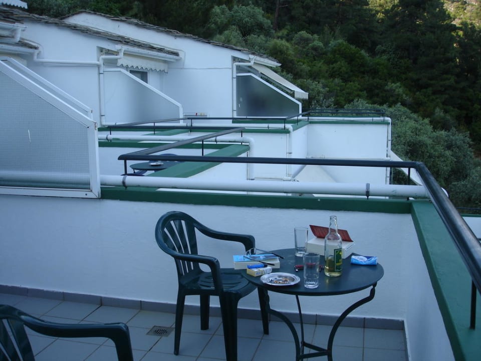 Terrasse vom Zimmer Hotel Dionysos