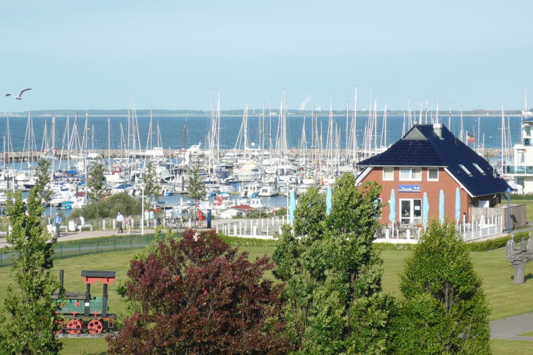 ...vom Zimmer (Meerseite) Morada Strandhotel Ostseebad Kühlungsborn