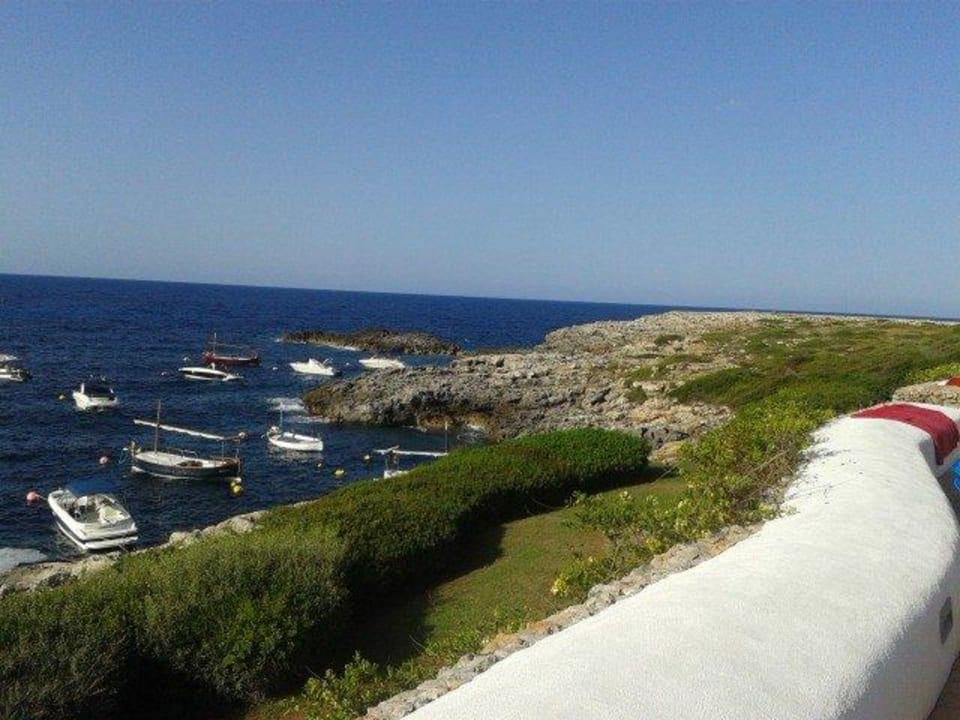 Ausblick vom unteren Pool Hotel Menorca Binibeca (Adults Only) by Pierre & Vacances Premium