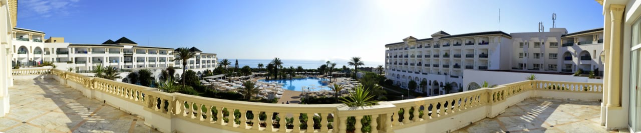 Panorama Pool-Meer Hotel El Mouradi Palm Marina