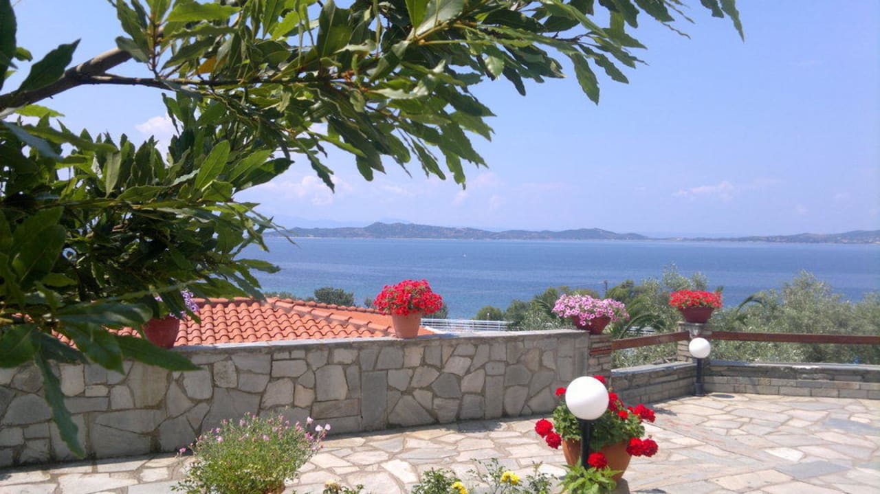 Außen Akrathos Beach Hotel