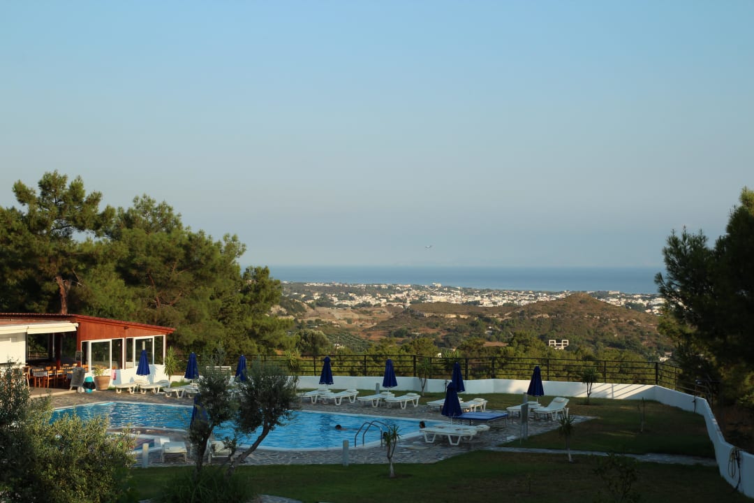 Herrlicher Ausblick ... Hotel Helena Christina