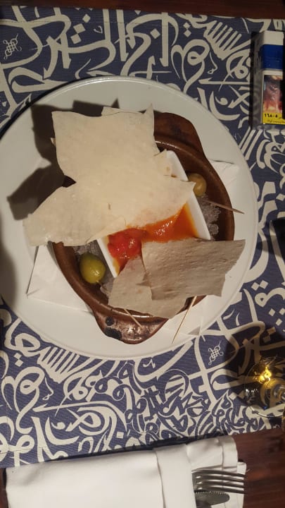 Vorspeise im Piazetta Giftun Azur Resort