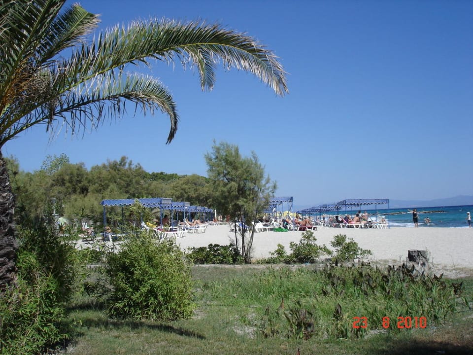 Hoteleigener Strand Hotel Athos Palace