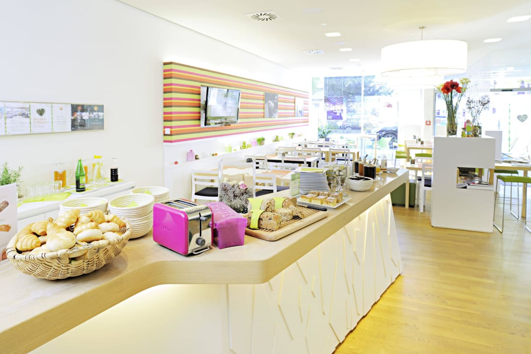 Frühstücksraum harry's home Dornbirn
