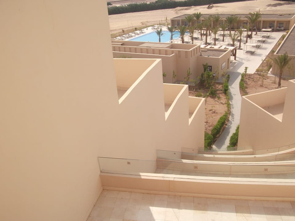 Blick vom 6ten Stock Steigenberger Makadi Hotel - Adults only