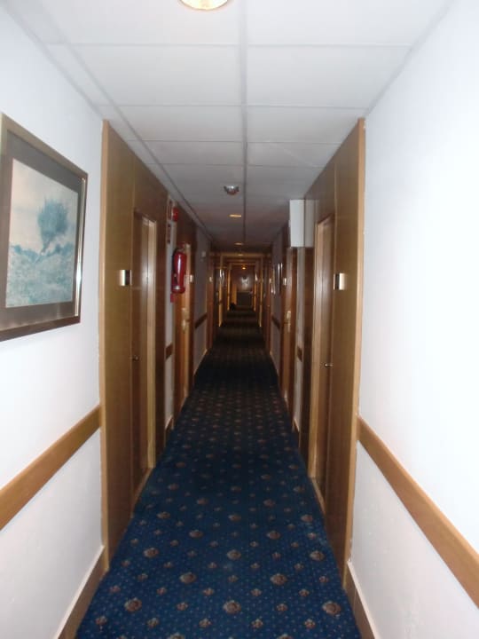 Gang zum Zimmer 4.OG Hotel Cosmopolitan