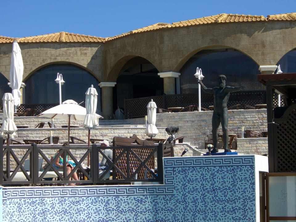 Schönes Restaurant Hotel Kalithea Horizon Royal