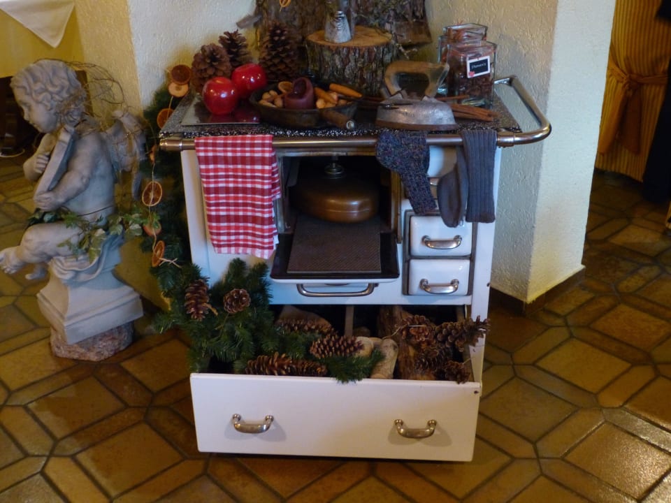 Deko im Gastraum Landhotel Koller