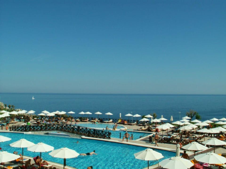 Widok z pokoju Hotel Kalithea Horizon Royal