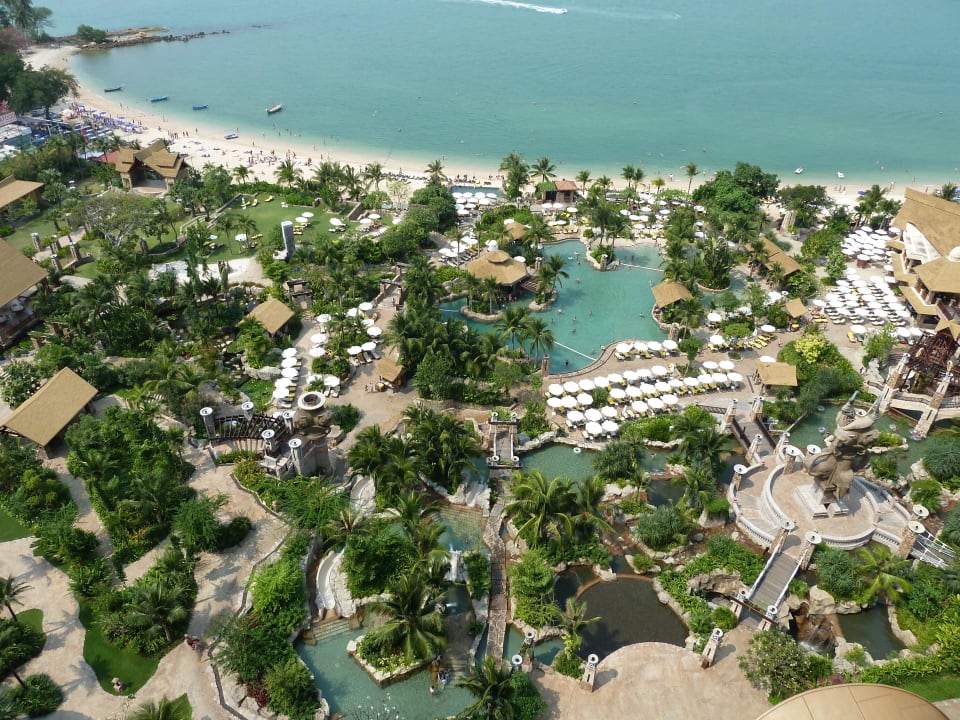 Garten-/Poolanlage Centara Grand Mirage Beach Resort Pattaya