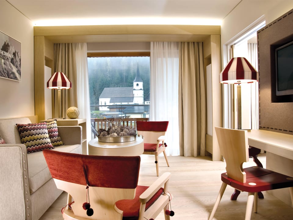 Suite Wohnraum aja Bergresort Werfenweng