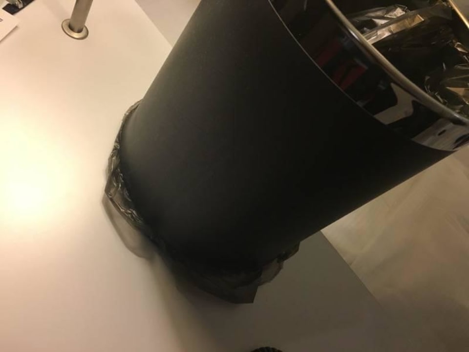 Papierkorb wird nur geleert, nicht gesäubert Fletcher Wellness-Hotel Leiden