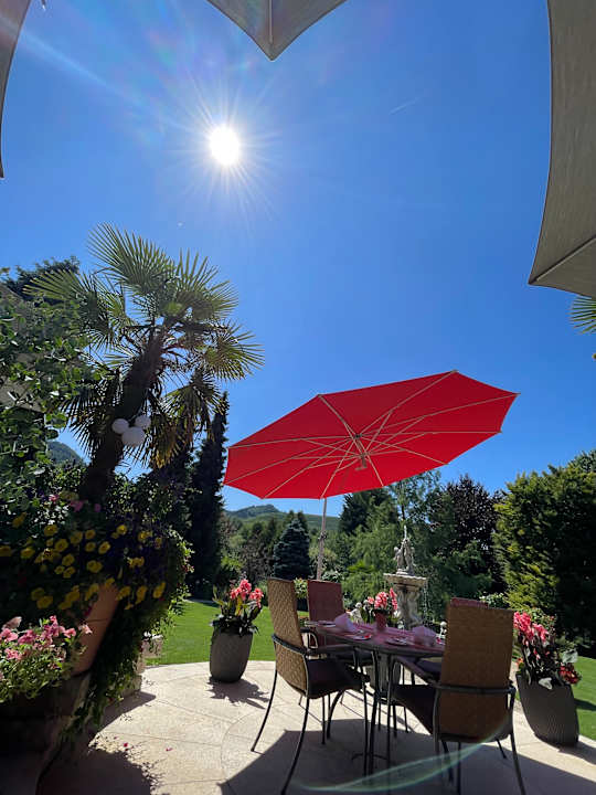 Gartenanlage Hotel Restaurant Rebstock Durbach