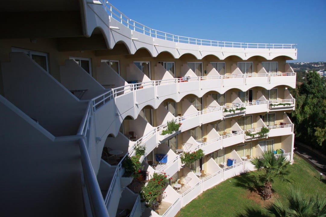 Balkonseite Hotel Kalithea Mare Palace