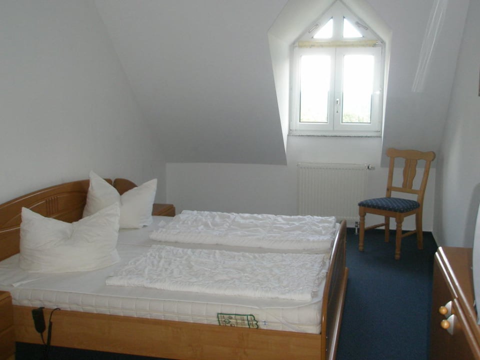 Schlafzimmer eines Appartements Tannenpark