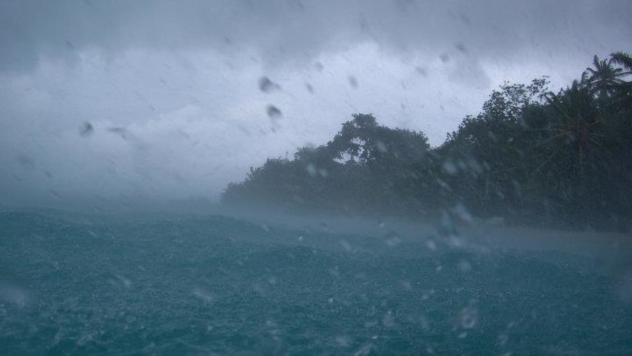 Unwetter Kuramathi Maldives