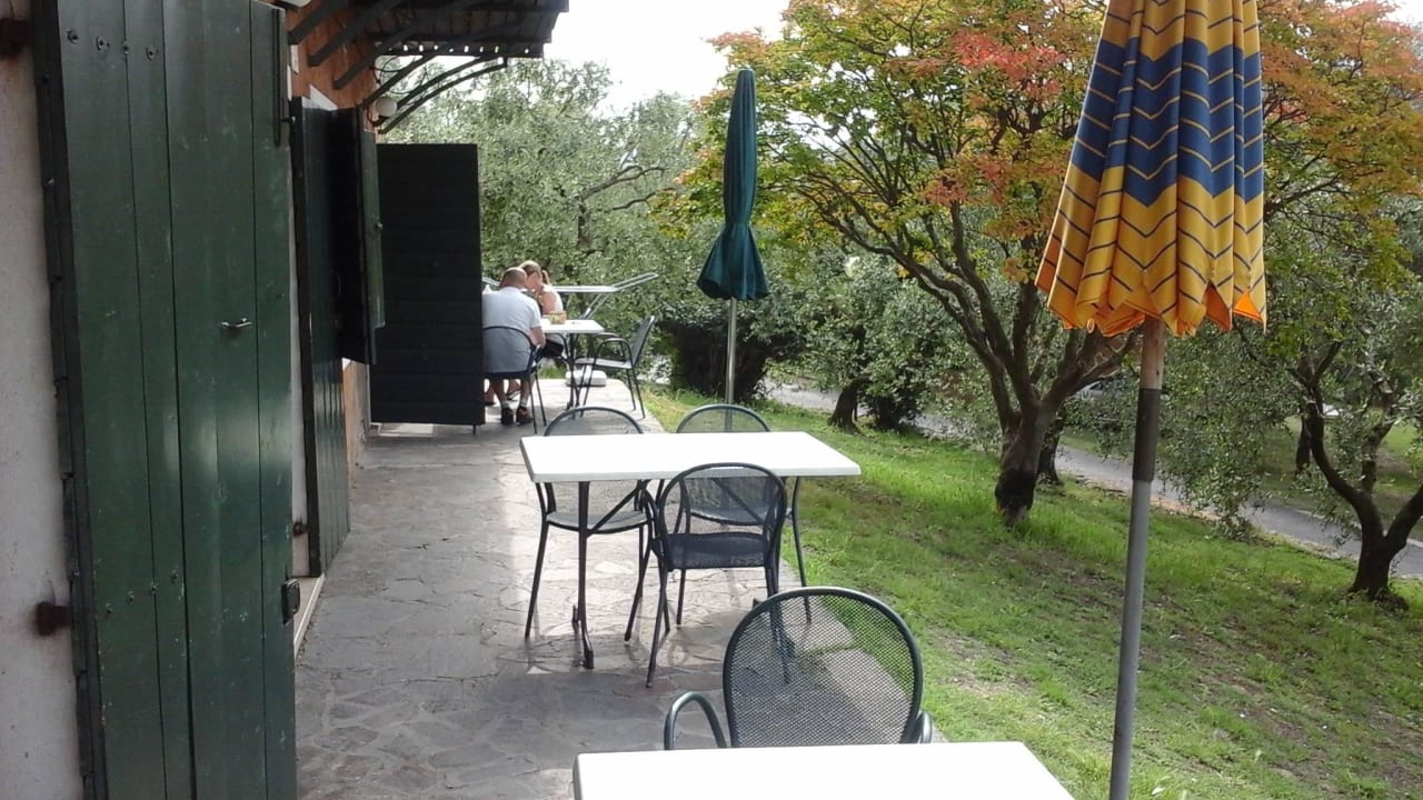 Terasse der Ferienwohnung Hotel Marco Polo