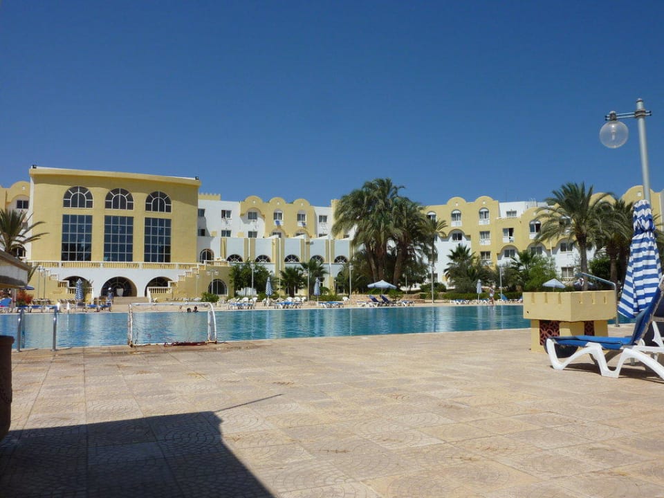 Blick von Poolbar Djerba Castille