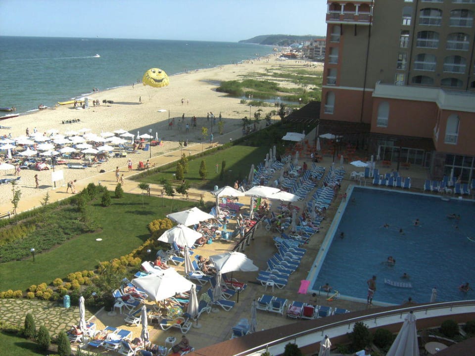 Blick über die Anlage Sol Luna Bay