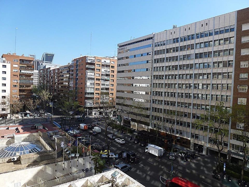Blick vom Zimmer Hotel Melia Castilla