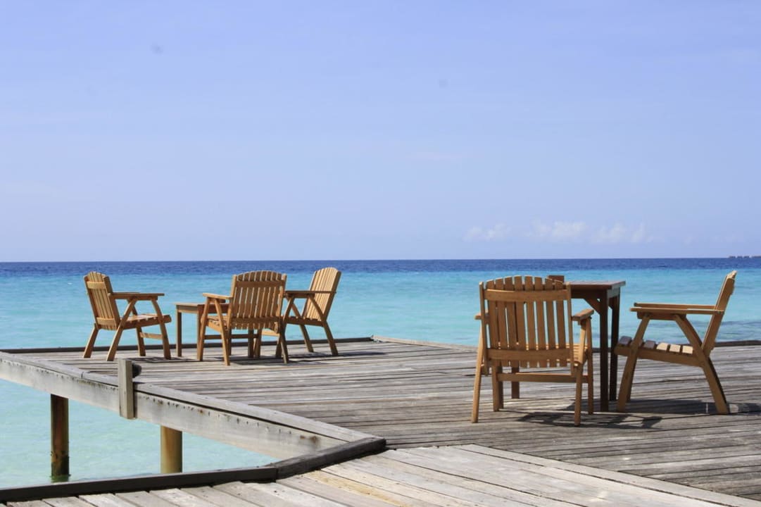 Dhoni Bar Terrasse Kuramathi Maldives