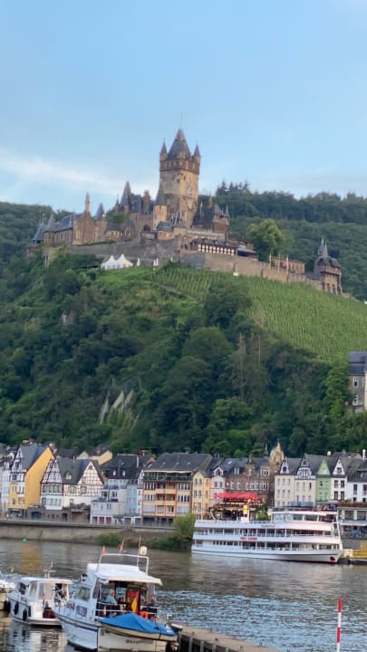 Ausblick Moselstern Hotel Brixiade & Triton