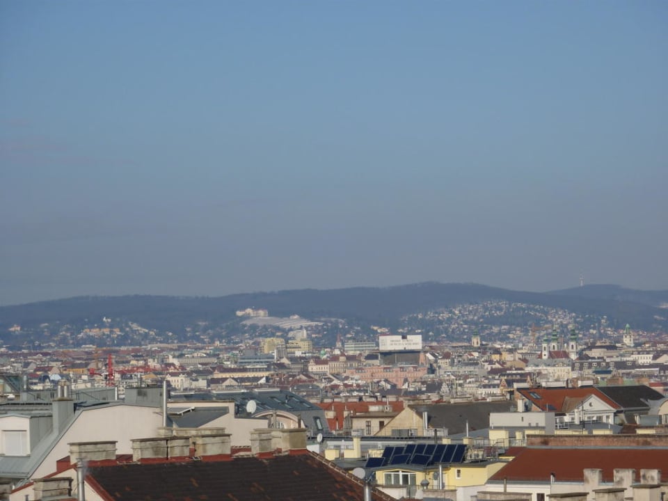 Zimmerausblick 7. Etage Select Hotel Prinz Eugen Wien