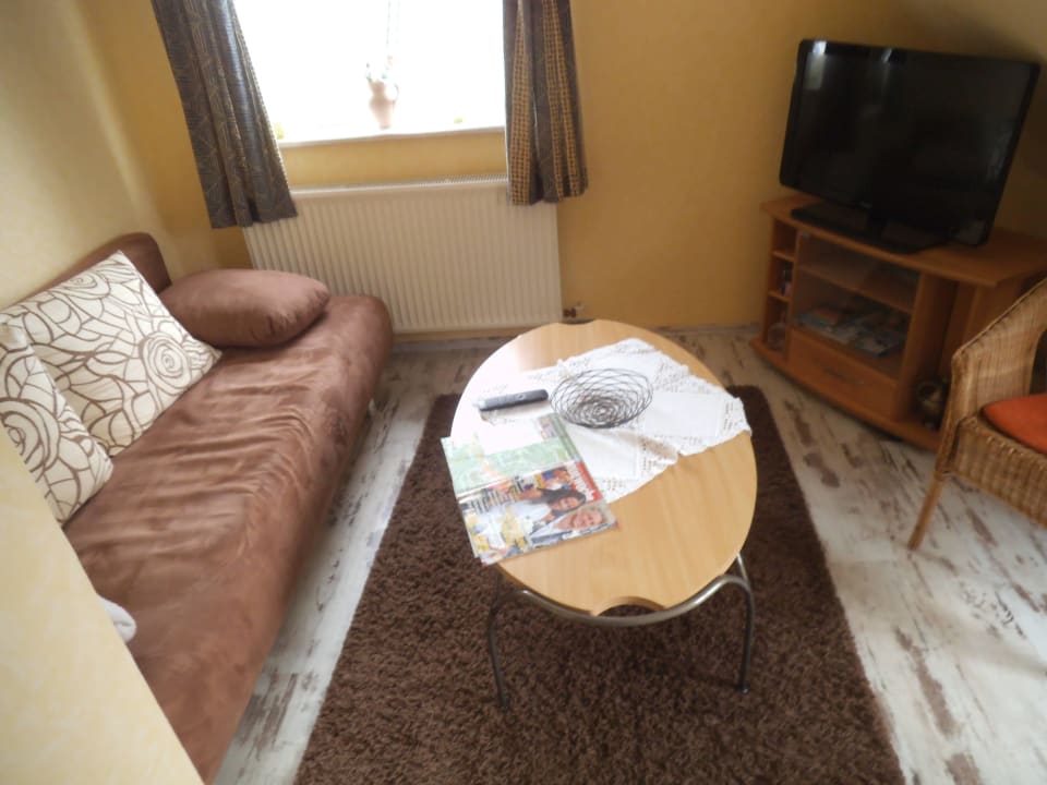 Wohnzimmer Ferienhaus Tepel