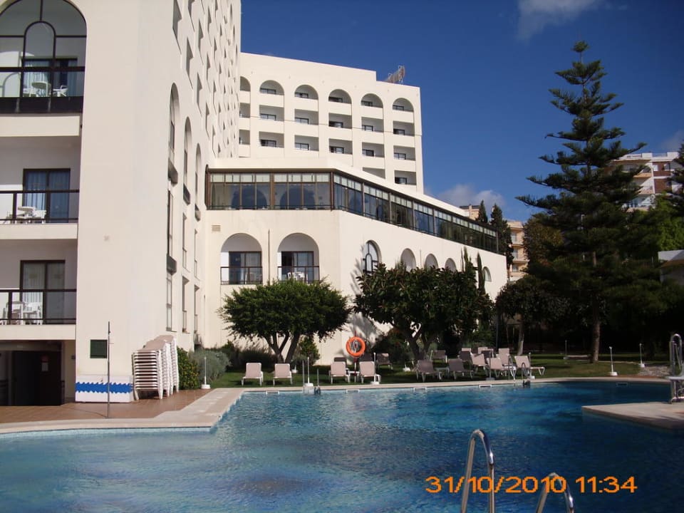 Restaurant von Aussen gesehen Hotel Riu Monica - Adults only