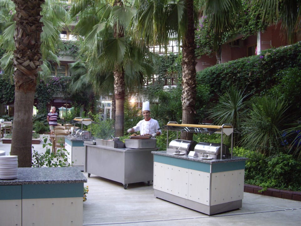 Innenhof Bieno Club Venüs Hotel &Spa